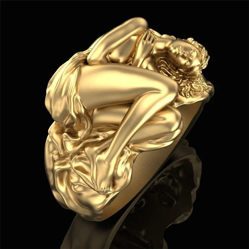 

Fashion Women Rings Sleeping Beauty Rings Wedding Engagement Bands Christmas Party Gift Jewelry Couple Rings
