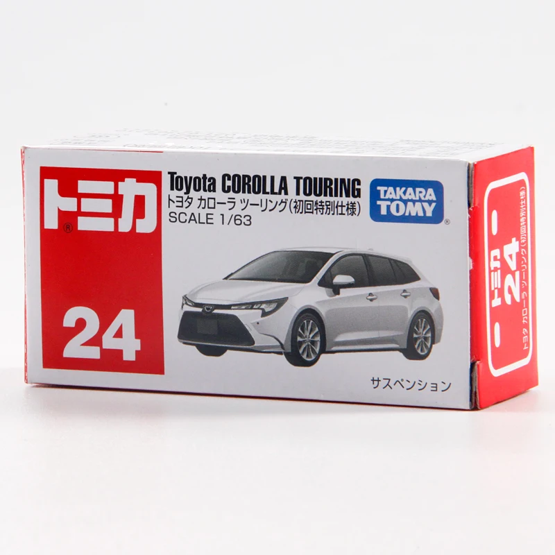 

Takara Tomy Tomica 1/63 Toyota Corolla TOURING ограниченный выпуск, металлическая литая модель игрушечного автомобиля, Новый в коробке, белый