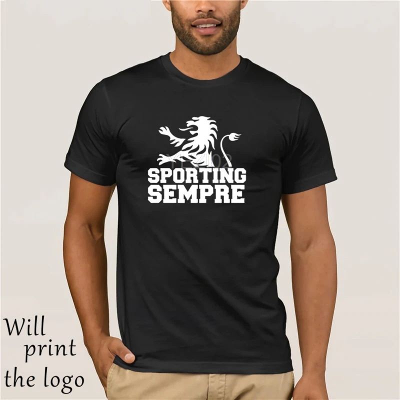 Спорт Португалия Лиссабона Клуб футболка Camiseta спортивный клуб де Лев вентилятор