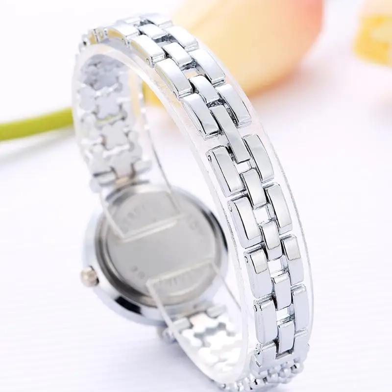 

Lvpai Women Stainless Steel Bracelet Strap Bling Crystal Quartz WatchLady Dress Women watch Diamond Luxury brand Bracelet Watch