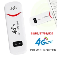 4g portable hotspot wifi router usb adapter router mobile broadband 150mbps lte with sim card european version