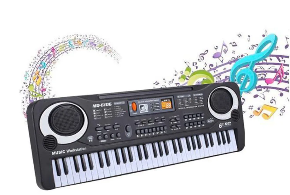 

61 Keys Digital Music Electronic Keyboard Key Board Electric Piano Kids Gift New