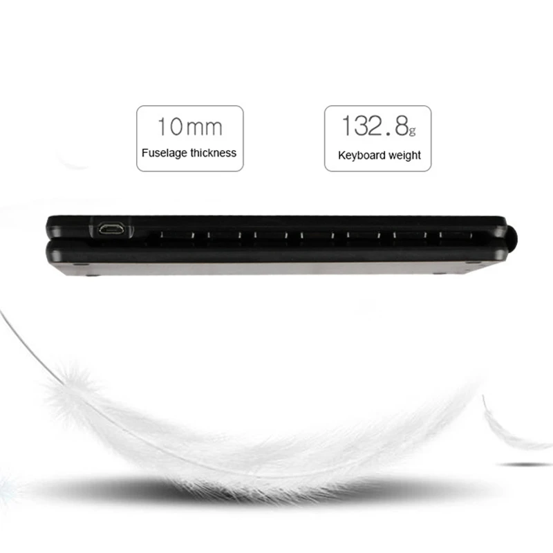 Складная клавиатура Bluetooth складная беспроводная для IOS/Android/Windows Ipad Tablet