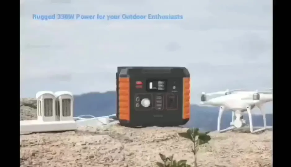 

Camping Wireless Portable Backup Generator 500w 1000w 110v 220v Solar Charging Power Station portable power pack power bank