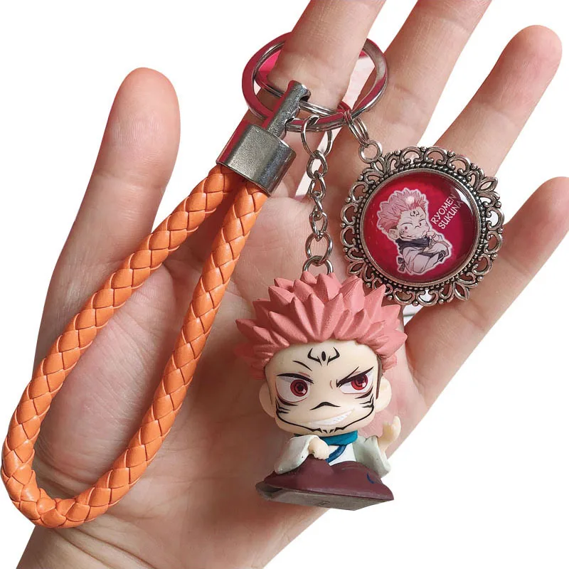 

Jujutsukaisen Goj Satoru брелок с рисунком в виде аниме Key Пряжка Jujutsukaisen Goj Satoru подвеска аниме брелок аксессуары игрушки подарки