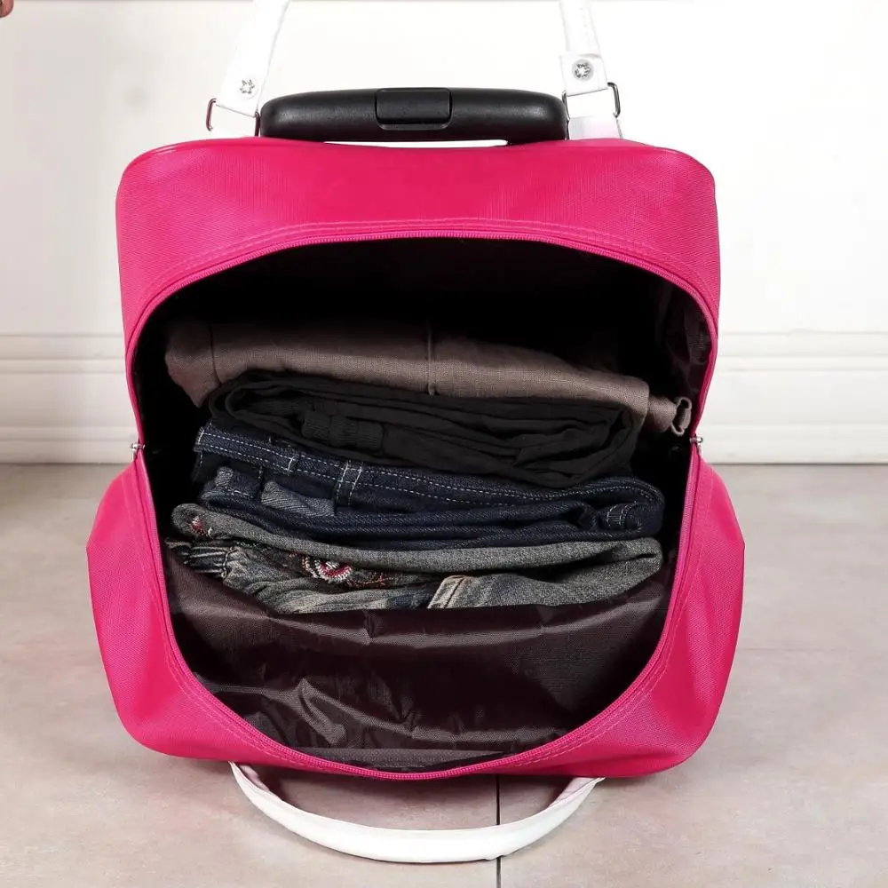 Горячая сумка на колесиках для путешествий Женский дорожный рюкзак с колесами