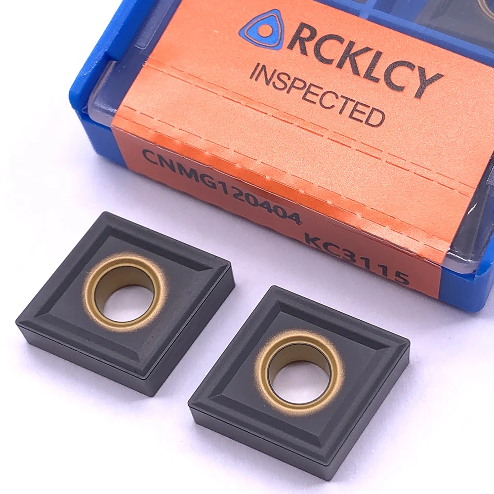 10 шт. CNMG120404 MG KC3115 высокое качество карбид Вставки обработки с ЧПУ Инструменты