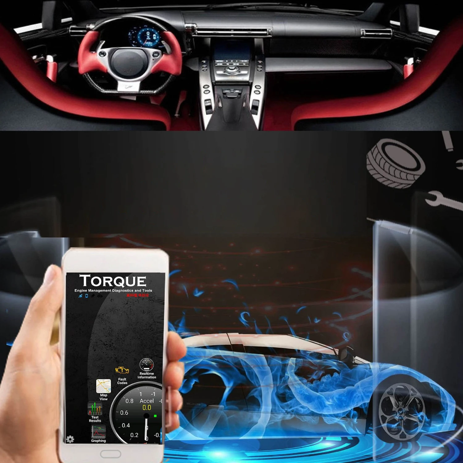 KW901 OBD2 Bluetooth ISO Автомобильный Диагностический прибор детектор сканер интерфейс