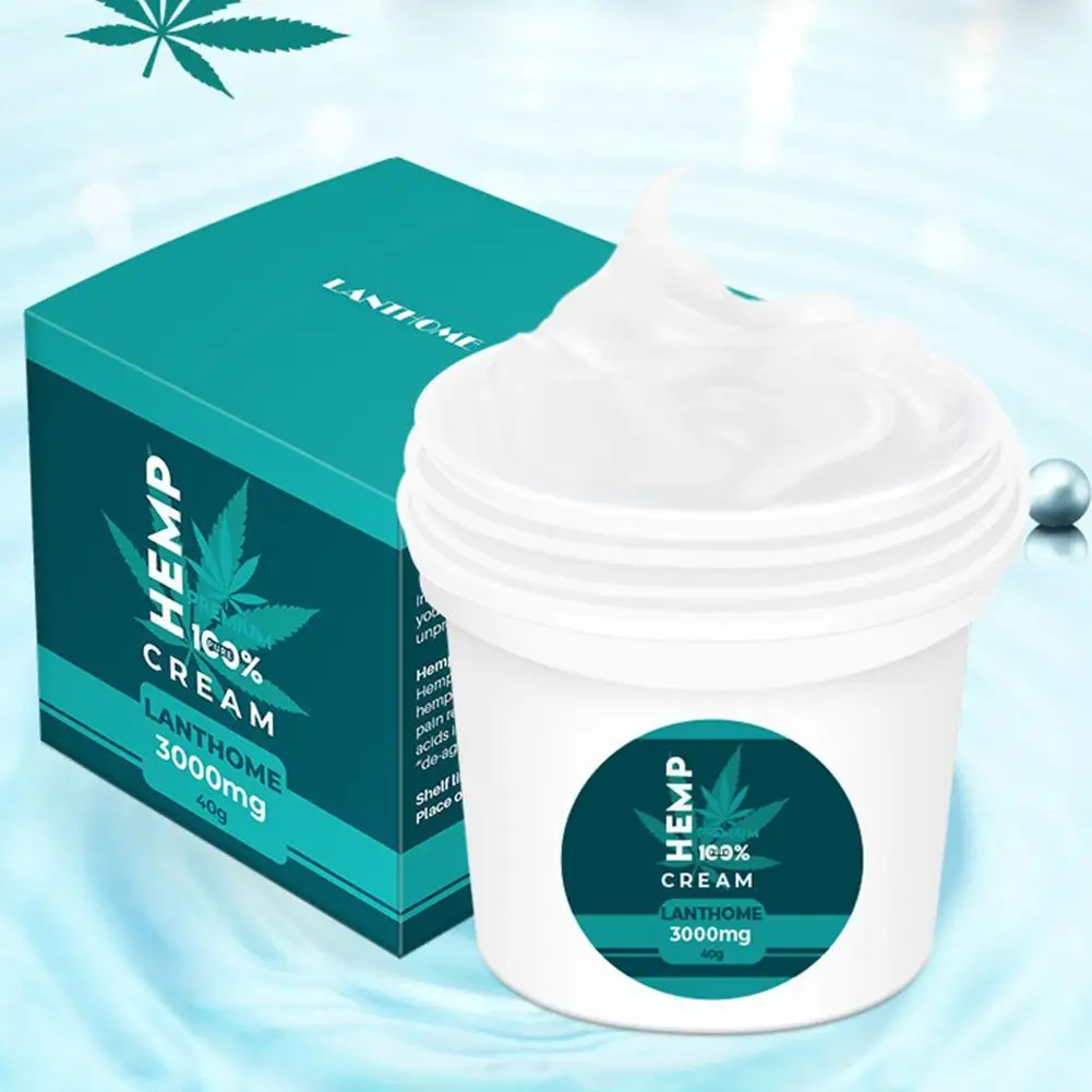 

Soothing Inedible Organic Hemp Cream Cbd Oil Set Anti Wrinkle Anti-aging Moisturizer Nourishing Face 3000mg Extract Seed