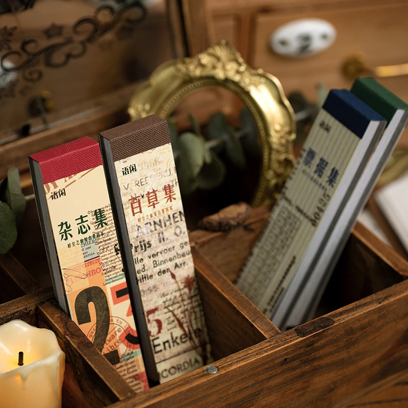 Винтажный блокнот Yuxian в стиле ретро для путешествий во времени сообщений