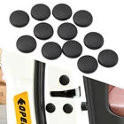 12 шт.лот винт замка двери автомобиля Защитная крышка для Peugeot RCZ 206 207 208 301 307 308 406 407 408 508 2008 3008 4008 5008