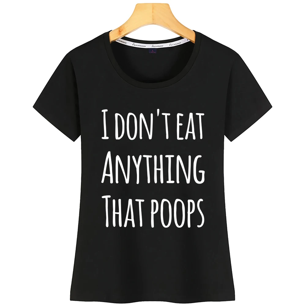 

Tops T Shirt Vegan Power For Vegan Sexy Vintage Print Women's T-shirt