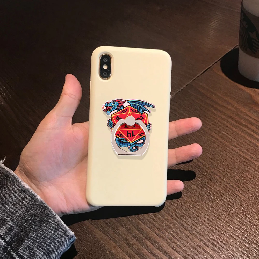 Кольцо на палец X2272 универсальная подставка с рисунком дракона держатель для