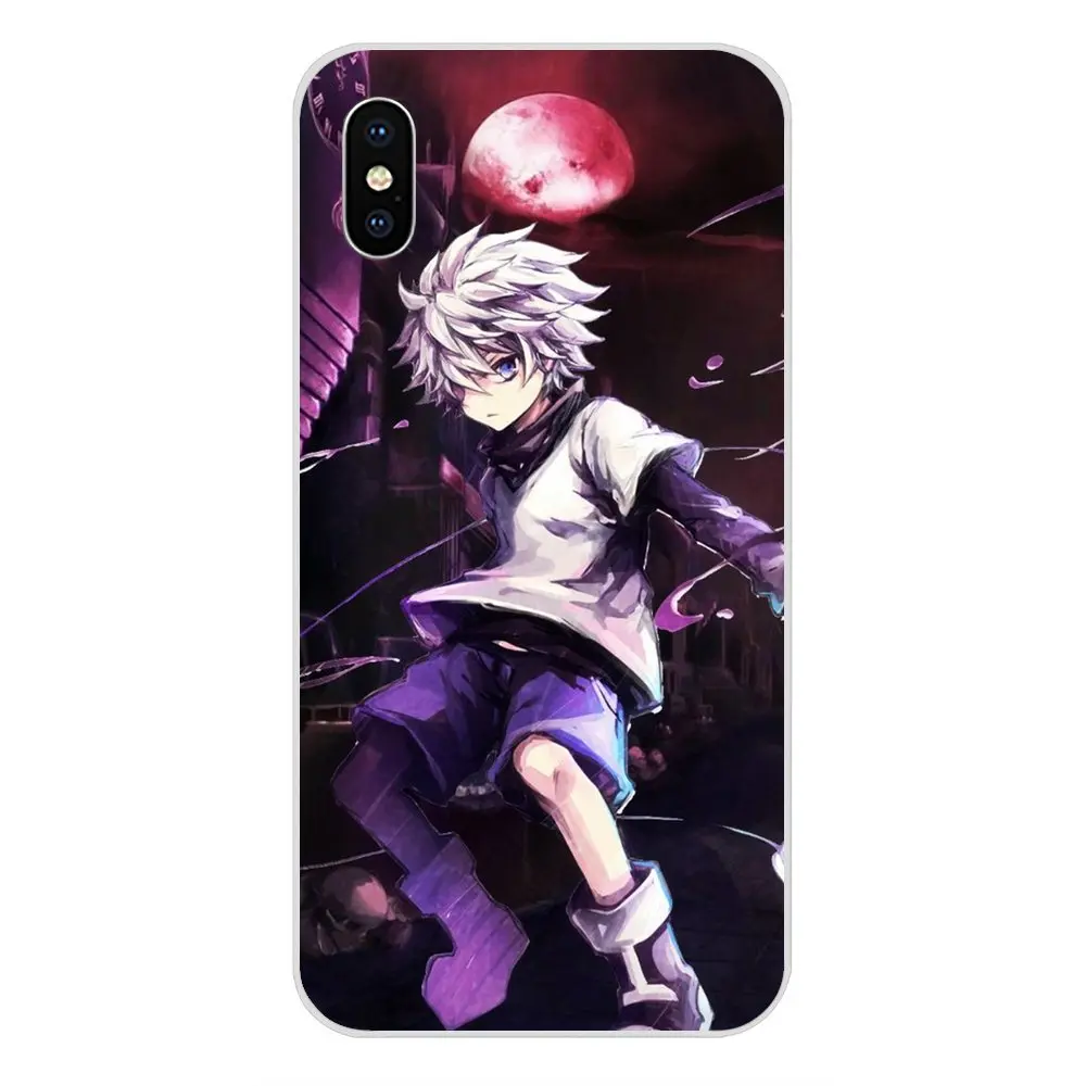 Чехол для телефона Hunter X Killua Art с аниме принтом Samsung Galaxy Note 5 8 9 S3 S4 S5 S6 S7 S8 S9 S10 5G mini Edge