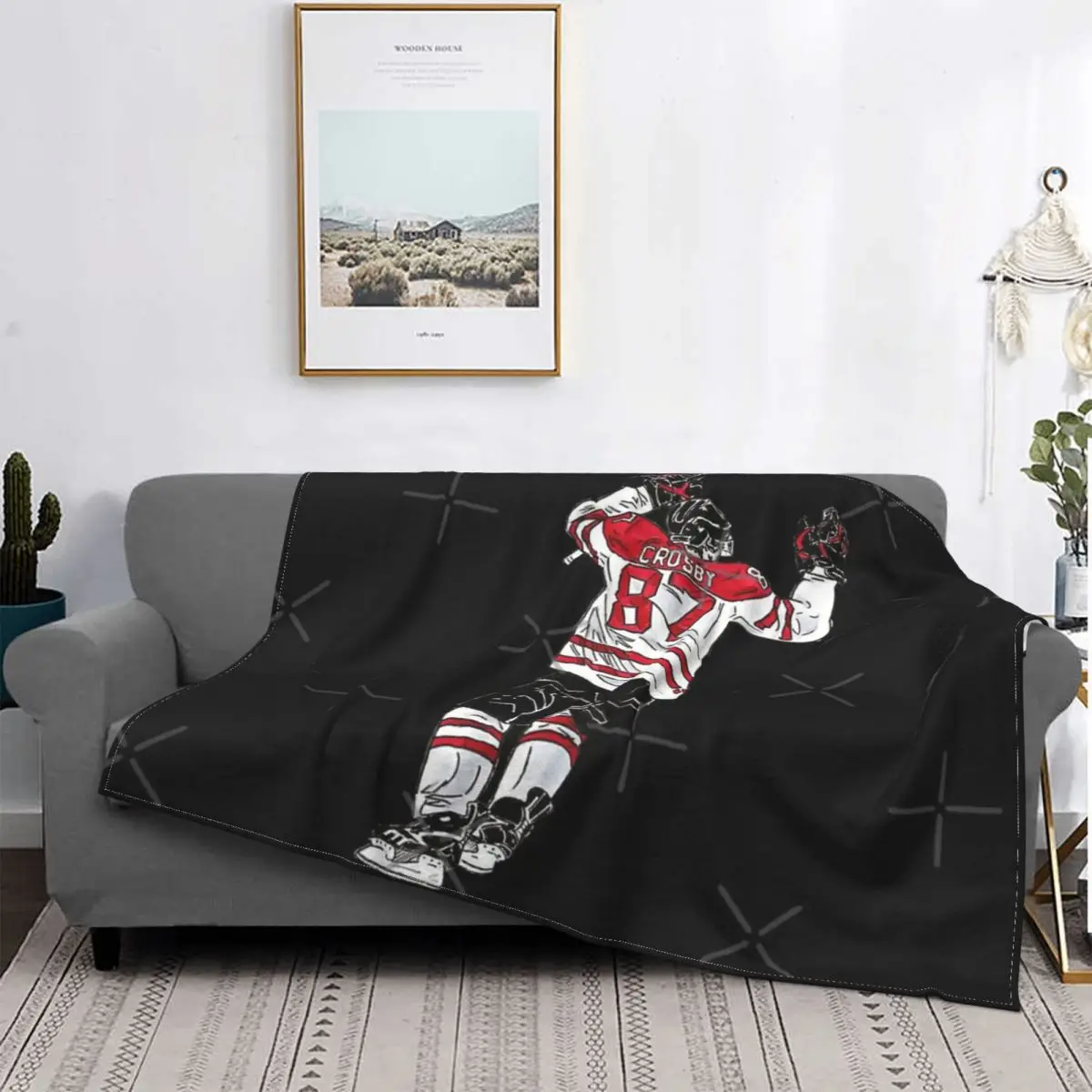 

Golden Goal-colcha a cuadros para cama, manta Kawaii para sofá, color negro