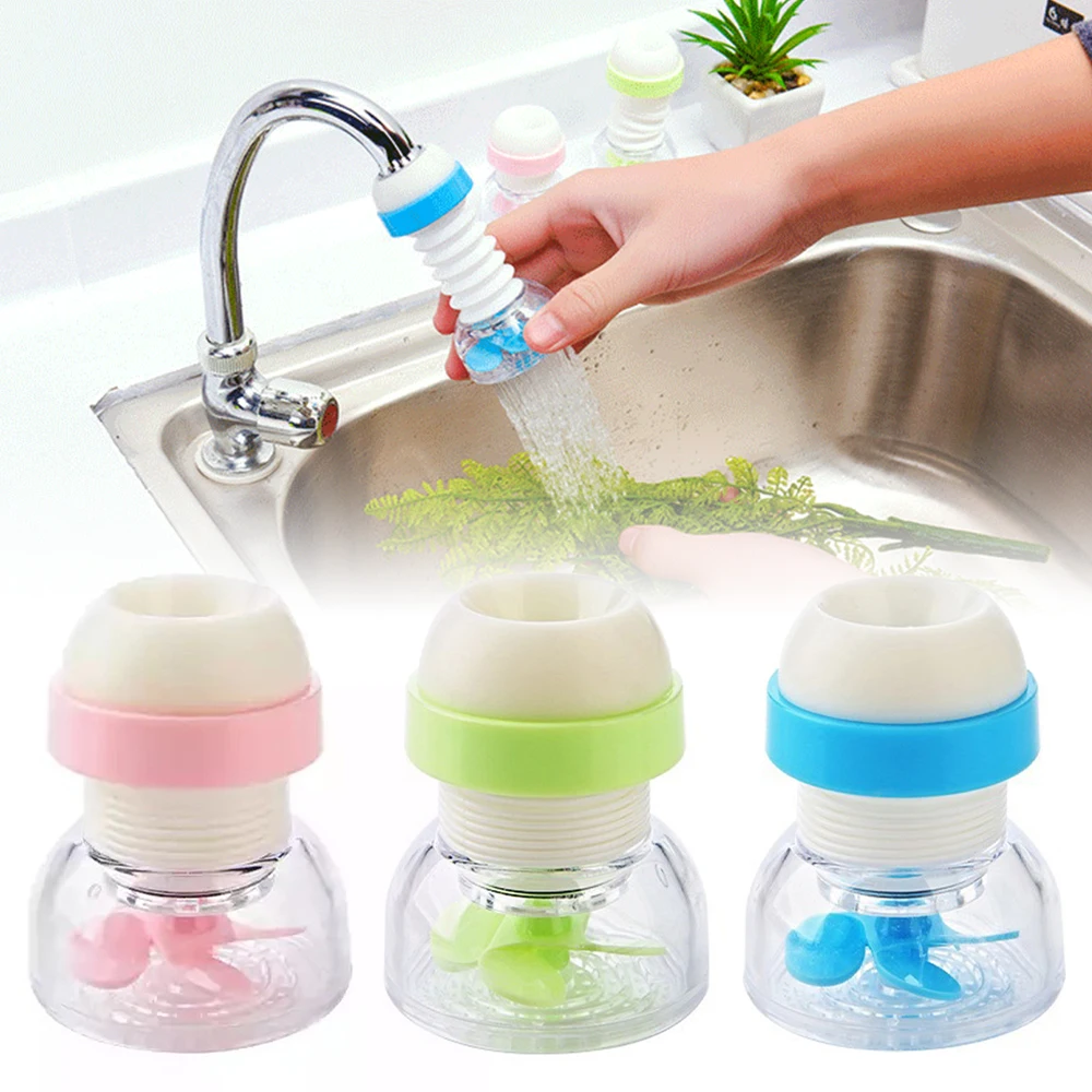 

360 Degree Adjustable Water Tap Extension Filter Shower Water Tap Bathroom Faucet Extender Home Kitchen Accessories