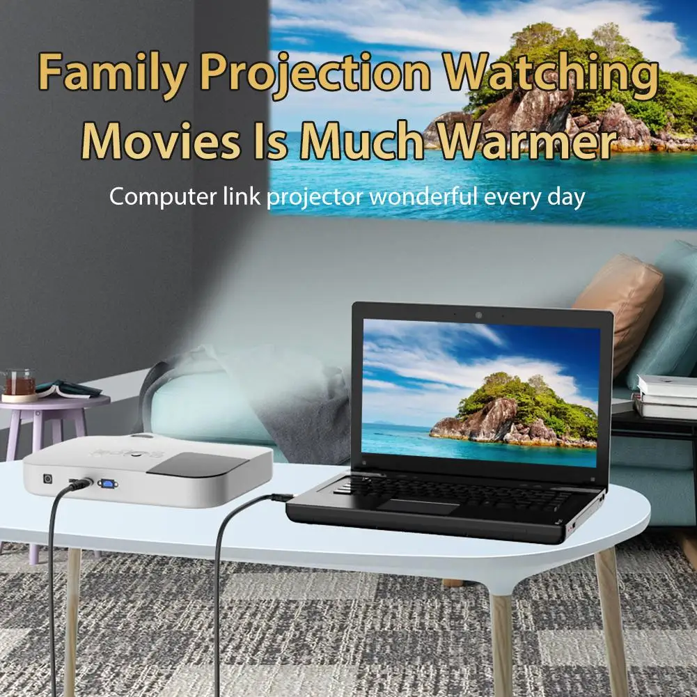 Высокоскоростной видеокабель прочный кабель для подключения к компьютеру ТВ