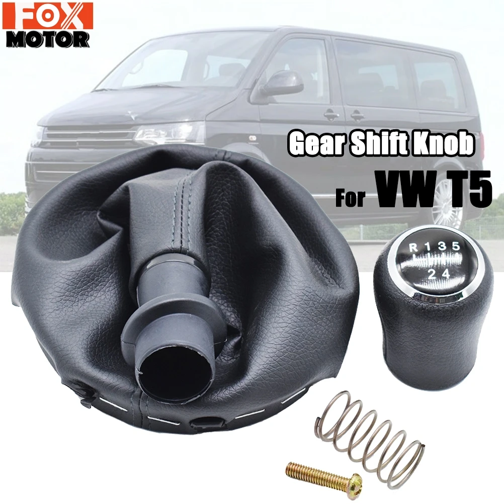 

Ручка переключения передач 5 скоростей + чехол для багажника + рамка, полный комплект для VW Volkswagen транспортер T5 T5.1 T6 Gp 2003-2019