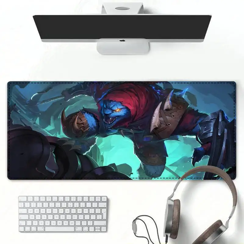 

Brand League of Legends Rengar Mouse Pad PC Laptop Gamer Mousepad Anime Antislip Mat Keyboard Desk Mat For Overwatch/CS GO