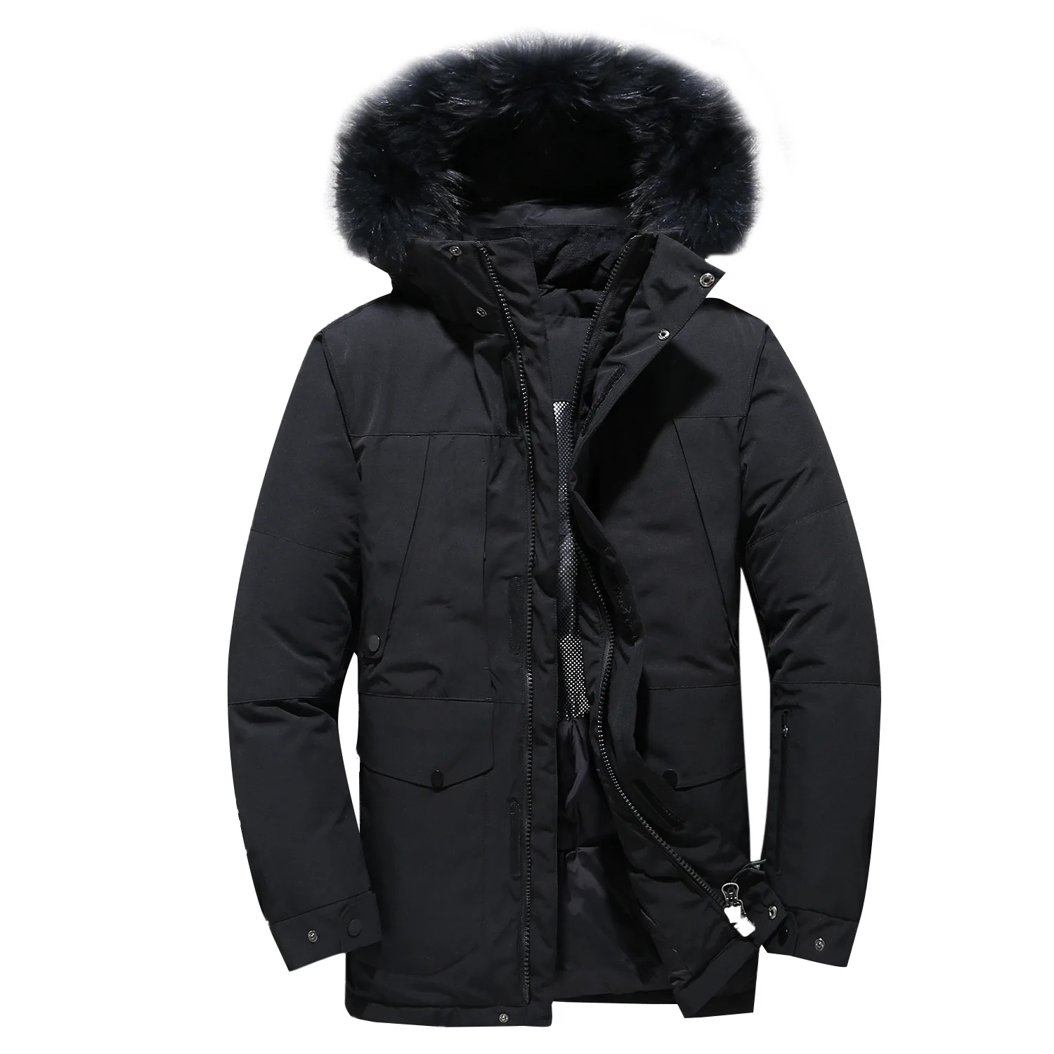 Пуховое пальто Для мужчин температуру до-30 градусов Толстый зимний 2021 новый