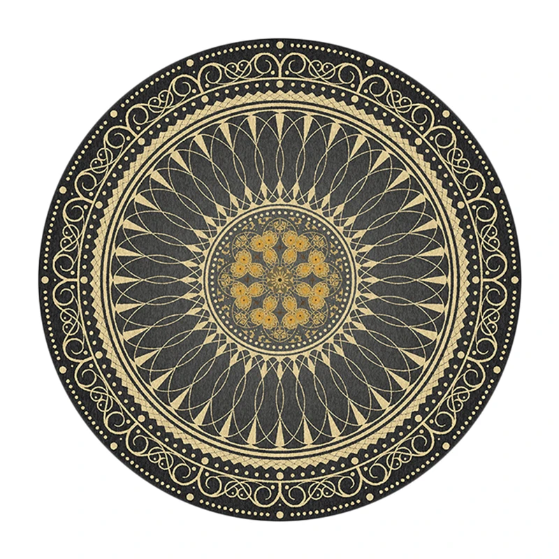 1 шт. 60 см x черный золотой американский стиль винтажный богемный Национальный