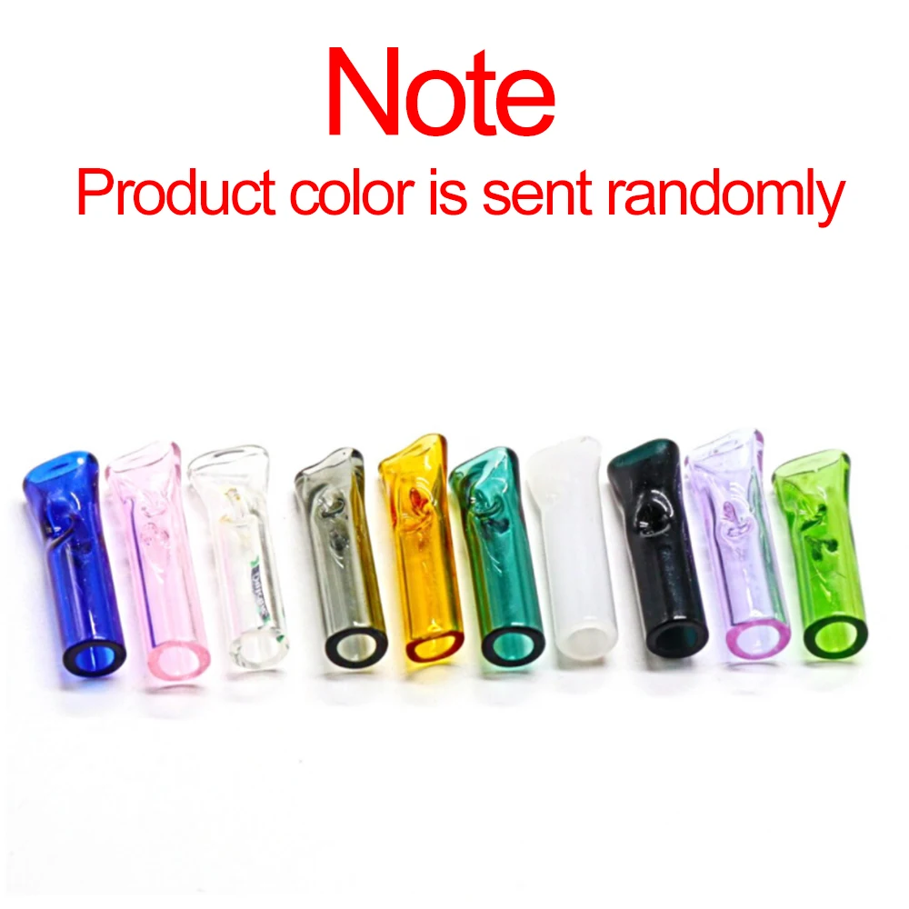 2 шт. Стекло мундштук с фильтром советы для хранения табака портсигар держатель