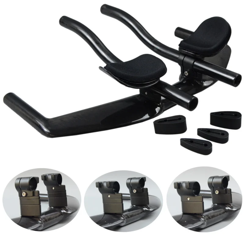 

Полностью карбоновая ручка для руля велосипеда, шоссейный велосипед TT Ручка глянцевая, матовая запасная часть для велосипеда 31,8*400/420/440 мм