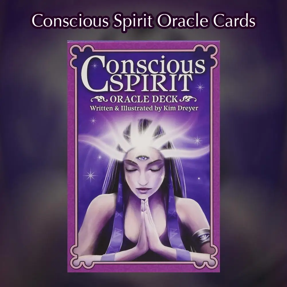 

36PCS Conscious Spirit Oracle Cards English Version Board Game Tarot Deck Cards Party Fun Game Tarot Cards Support Dropshipping