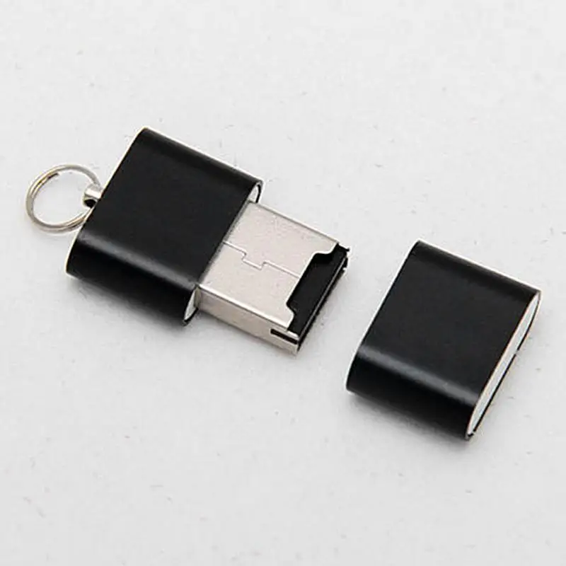 Портативный мини USB 2 0 Micro TF T Flash кардридер адаптер флэш накопитель память оптовая