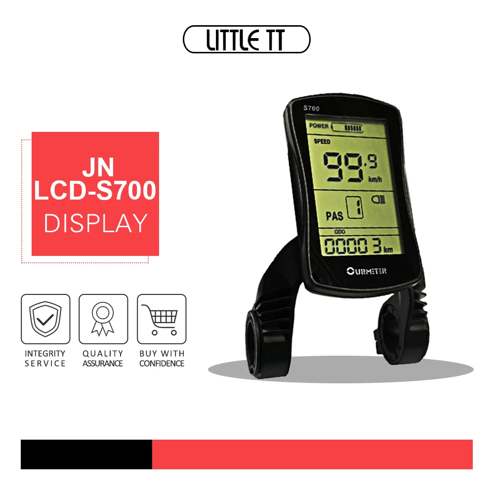 Электрический велосипед JN LCD S700 36/48V Интеллектуальный дисплей E bike панель