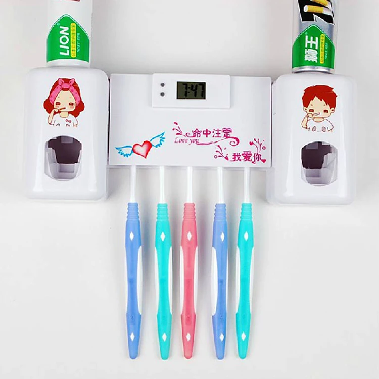 Милый мультфильм Аксессуары зубная щетка для ванной комнаты держатель зубной