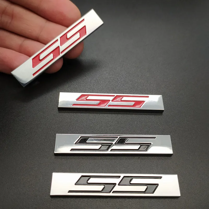 2 шт. автомобильные 3d-наклейки с красным логотипом | Автомобили и мотоциклы