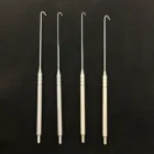 Ovariectomy крючок Spay Snook, ветеринарный ортодонтический инструмент, крючок для яичников животных, 6 мм, 8 мм, 10 мм, 12 мм