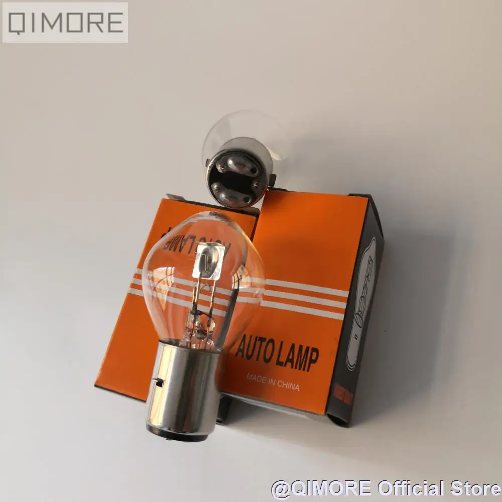 2 шт. лампа для скутера мопеда мотоцикла S2 B35 BA20d 12 в 35/35 Вт|bulb ba20d|bulb 12vbulb 12v 35w |