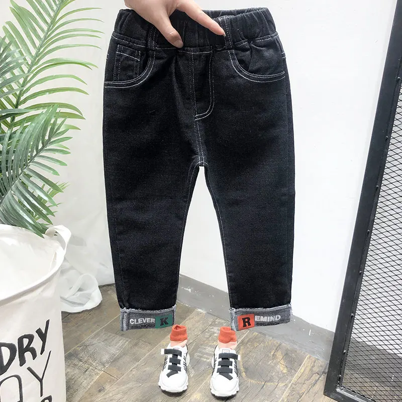 

Spring Kids Jeans Boys Girls Fashion Slim jeans Children Jeans for Boys Casual Denim Pants 2-6Year Toddler High Quality