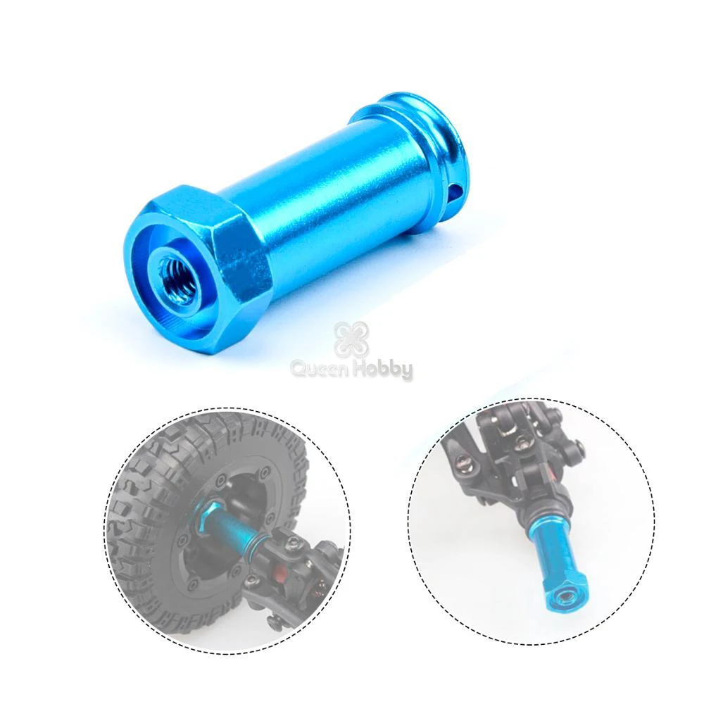 Алюминиевые шестигранные адаптеры Queen Hobby для радиоуправляемых автомобилей 29 мм