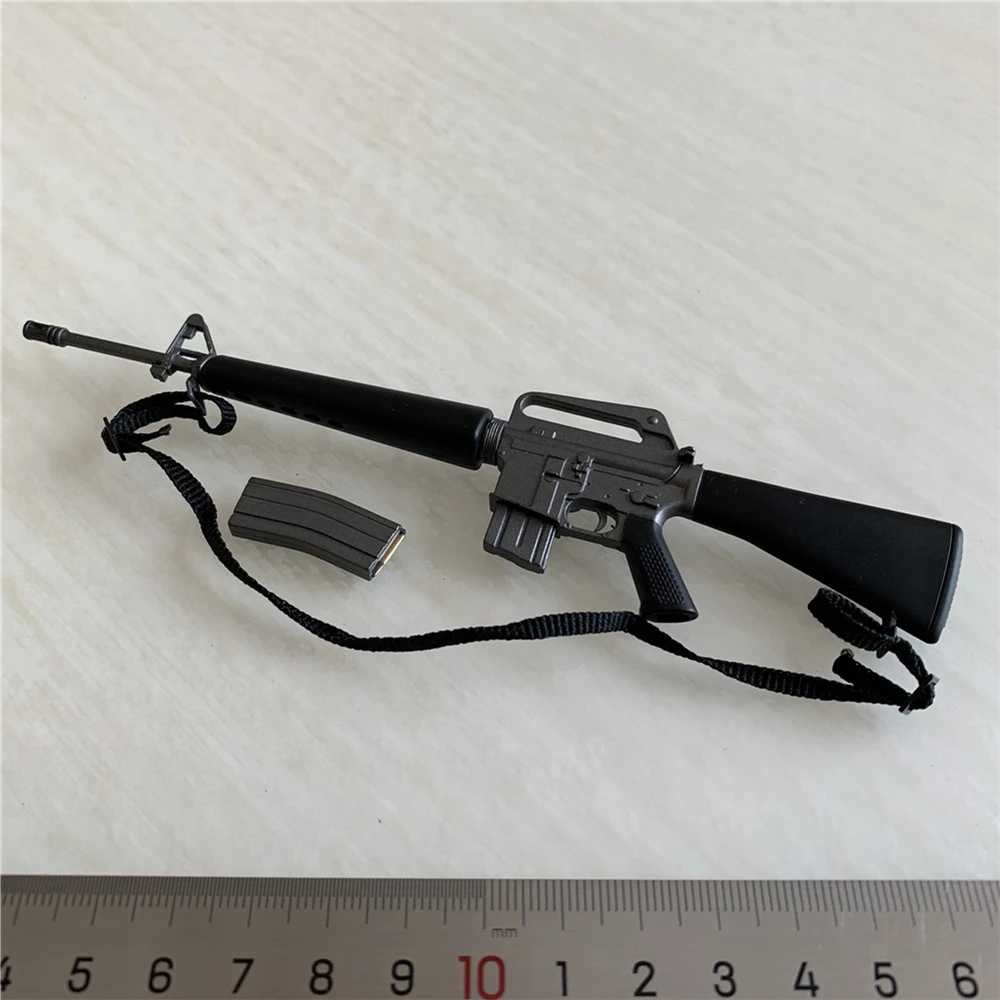 Модель пистолета-пулемета M16 M16A1 масштаб 1/6 пластиковое оружие игрушки для