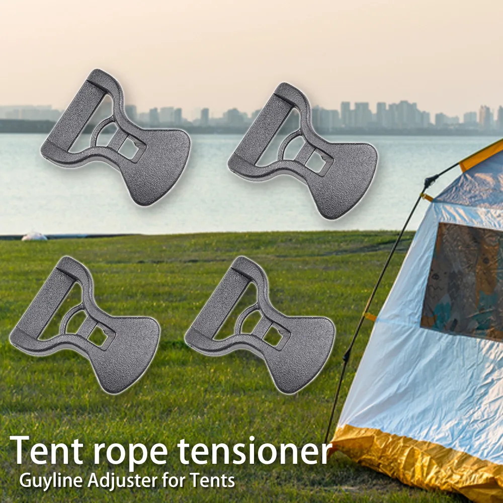 

5/10/20Pcs Camping Awning Tent Guyline Runner Guy Lines Stopper Cord Rope Tightener Tensioner Backpack Equiptment Accessorie