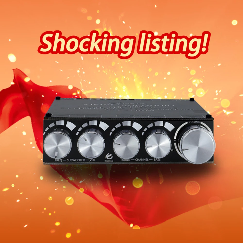 XY-S100H 50Wx2+100W 2.1 Channel Amplifier Board Bluetooth-Compatible Audio Module Stereo APP Control HIFI Speaker Subwoofer Kit |