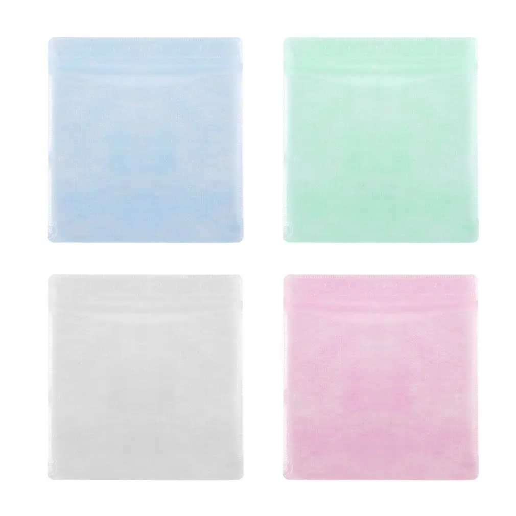 100 шт. двухсторонний чехол для хранения компакт дисков и DVD|Сумки| |