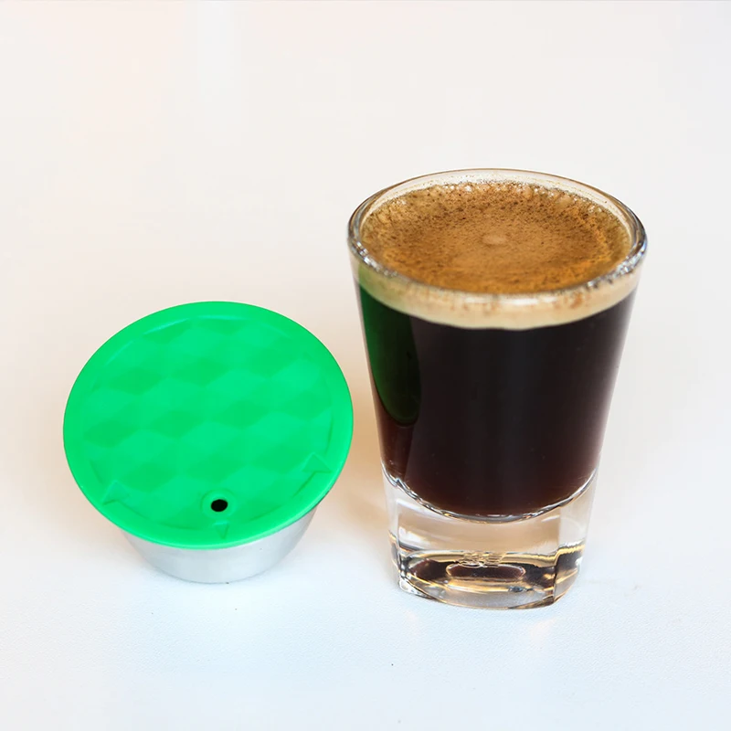 

Coffee Filter For Dolce Stainless Steel Reusable Coffee Capsule Pod Cup Tamper Accessories