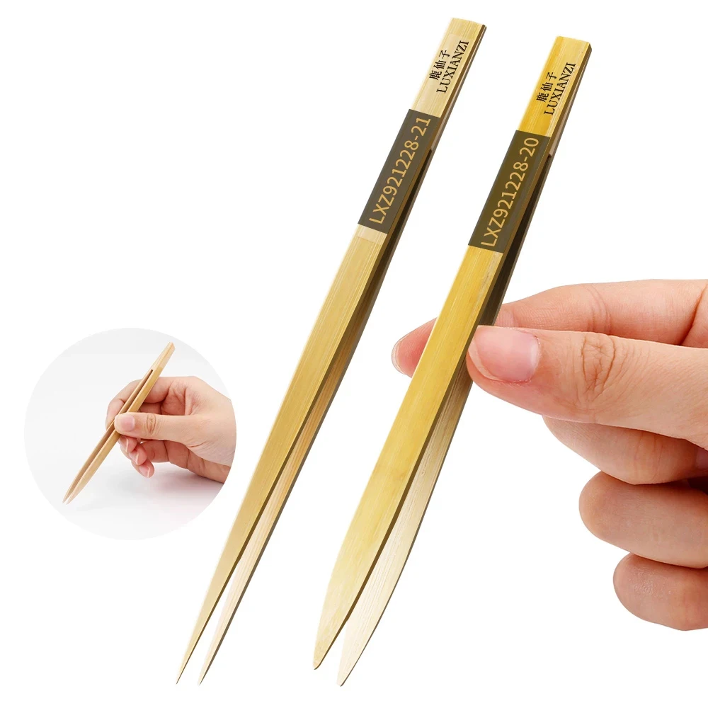 

Антистатический бамбуковый пинцет, термостойкий бамбуковый пинцет с прямым наконечником для телефона, электронный ремонтный сварочный ру...