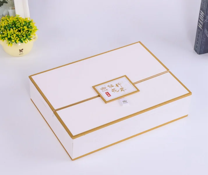 Горячее тиснение бумажная картонная подарочная упаковка индивидуальный логотип