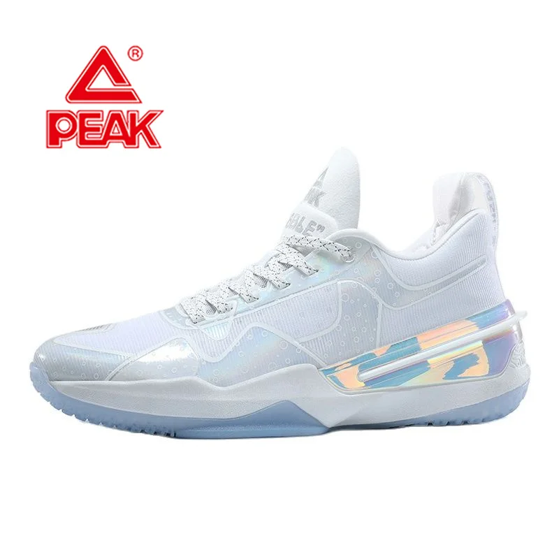 PEAK TAICHI Flash 3 Professional Basketball Shoes Mens Sneakers Wearable Non-slip Rubber Outsole Gym Train Cushioning Shoes