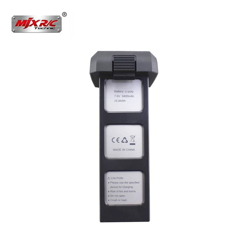 Оригинальный литий-полимерный аккумулятор 7,6 В, 3400 мАч для Mjx Bugs, 4 Вт, B4W, 7,6 В, аккумулятор для потенциальной модели D88, EX3, HS550, JJRC, X11, модели с дистанционным управлением