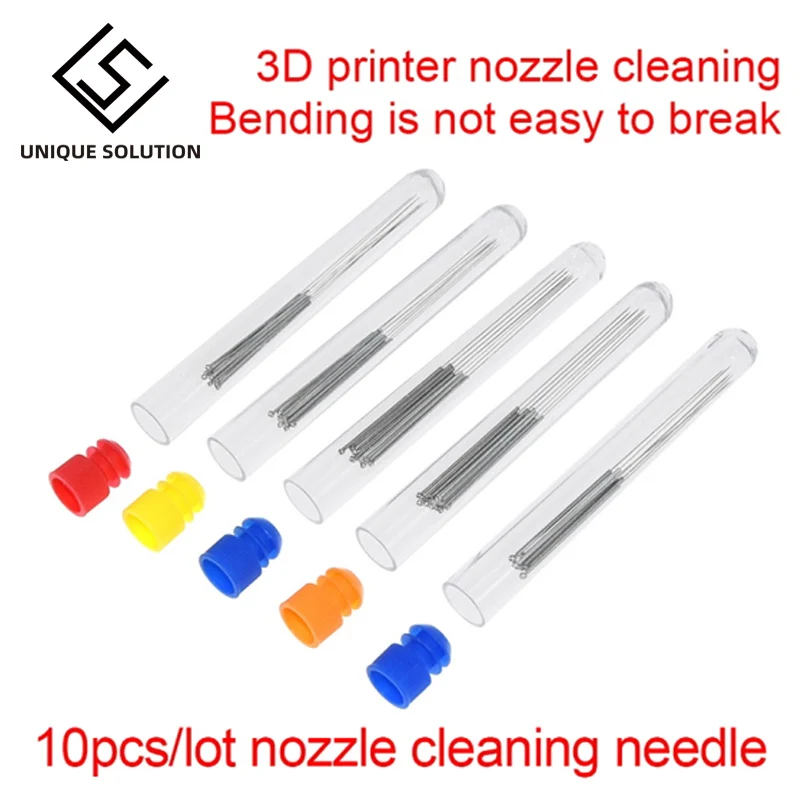 3D принтеры аксессуары Reprap Makerbot Мендель Ultimaker насадка Чистящая игла для MK7 MK8 CR 10 10S