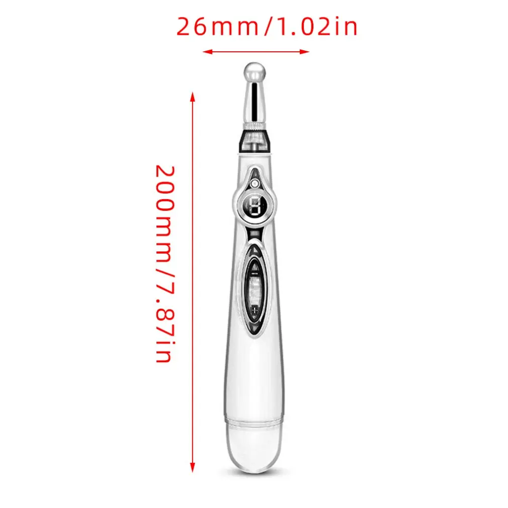 

Portable English Laser Acupuncture Pen Meridian Energy Meridian Pen Magic Acupuncture Pen Body Massage Stick