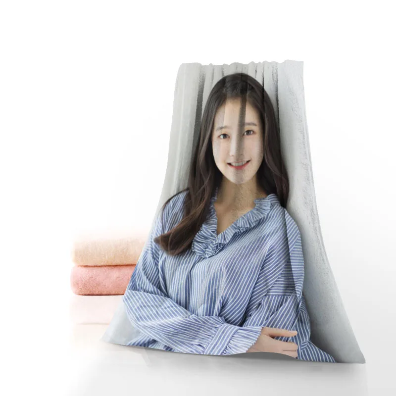 

Park Si Eun Actor Towels Microfiber Bath Towels Travel,Beach,Face Towel Custom Creative Towel Size 35X75cm And 70X140cm