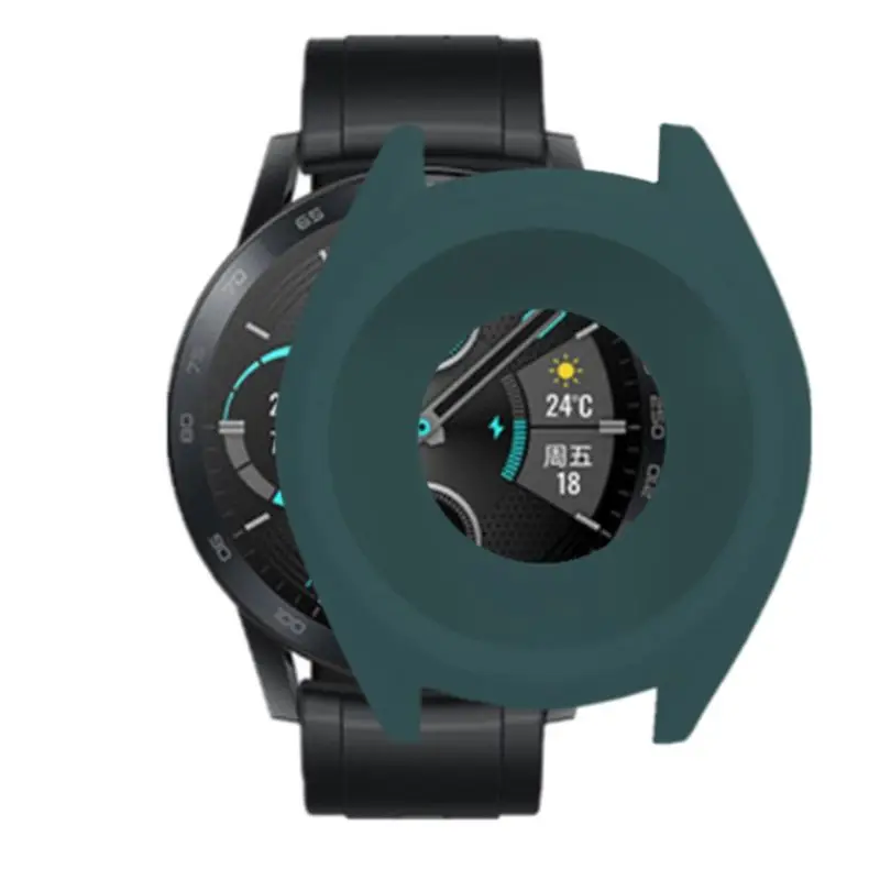 Тонкий умный защитный чехол Мягкий силиконовый для часов Huawei-Honor Magic Watch 2 Smartwatch
