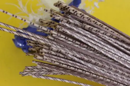 25 полосок внутренней обвязки гитары фигурная пурпурная деревянная инкрустация